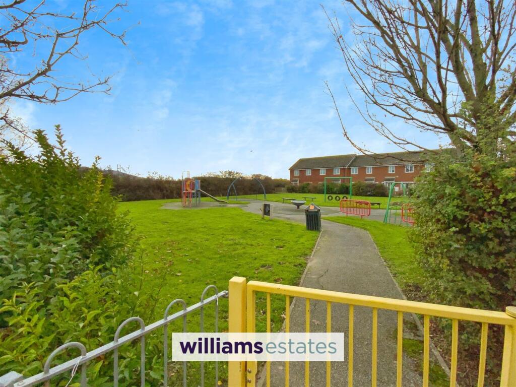 park opposite the house