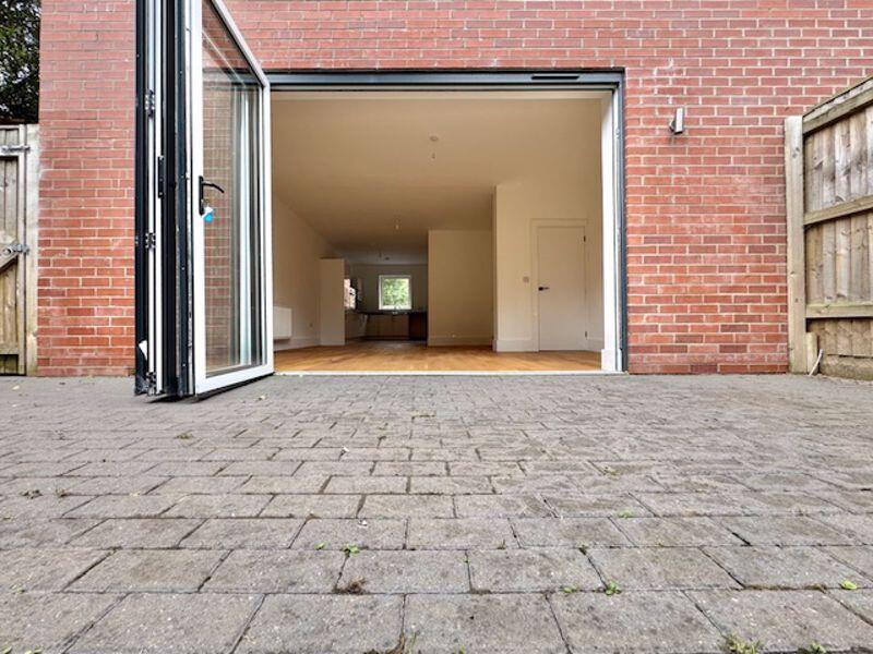 View inside through bi-folds