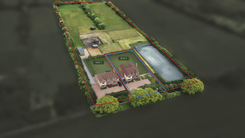 Ariel view of the plot
