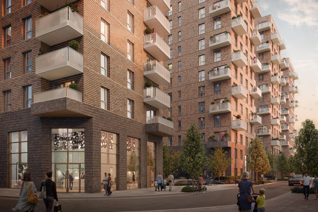 Eastman Village - Cunningham Apartments CGI