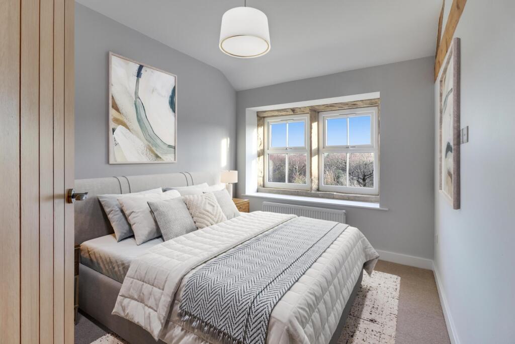 Bedroom 1 digitally staged