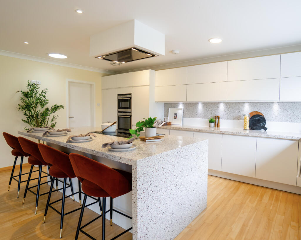 Open plan living space