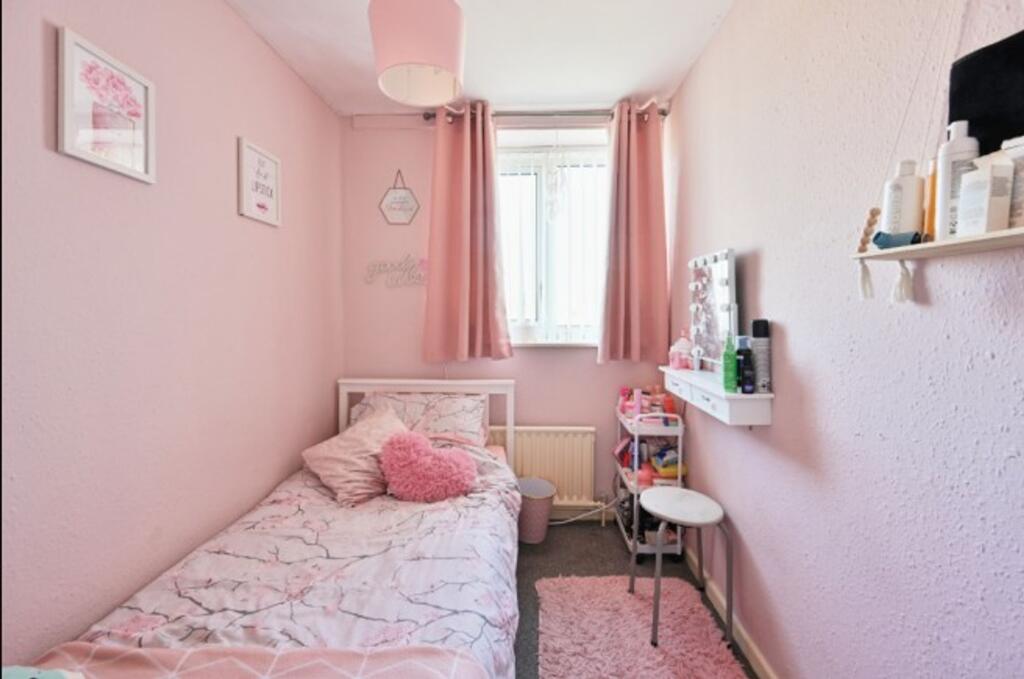 Bedroom; one, two and three.