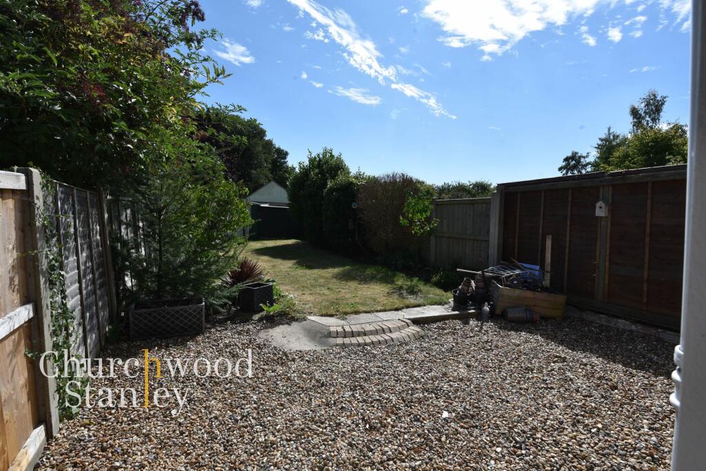 Rear garden