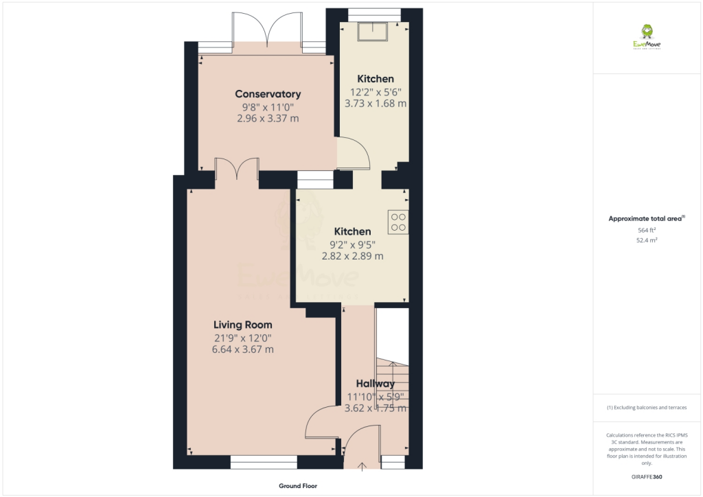 Ground Floor Plan James Hillier Ewemove Bexley and