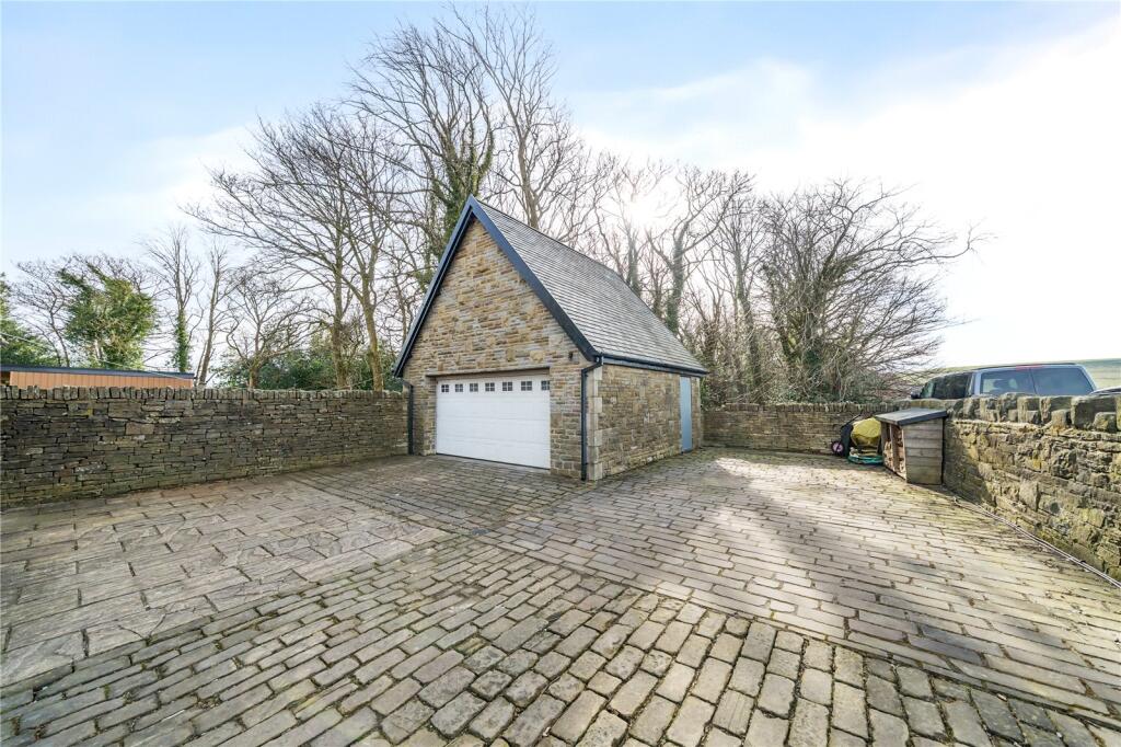 Courtyard and Garage