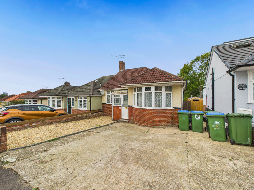 A semi-detached bungalow in a popular location