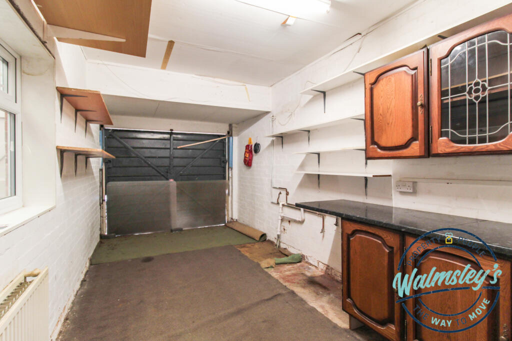 Integral garage