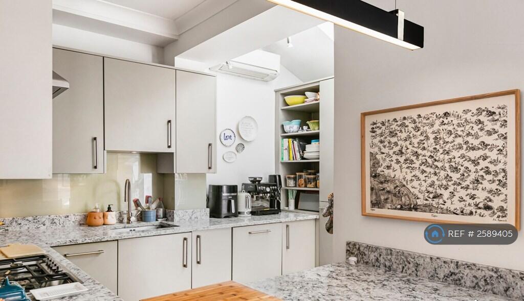 Kitchen With Aircon Unit