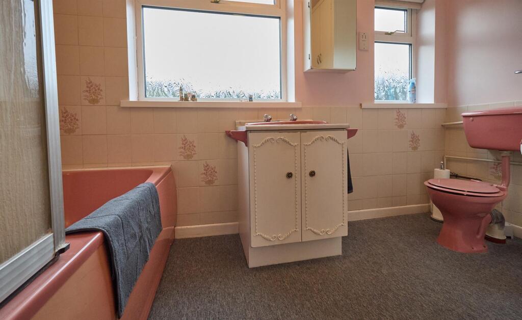 Bathroom to rear