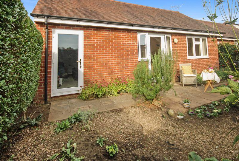 Rear of property