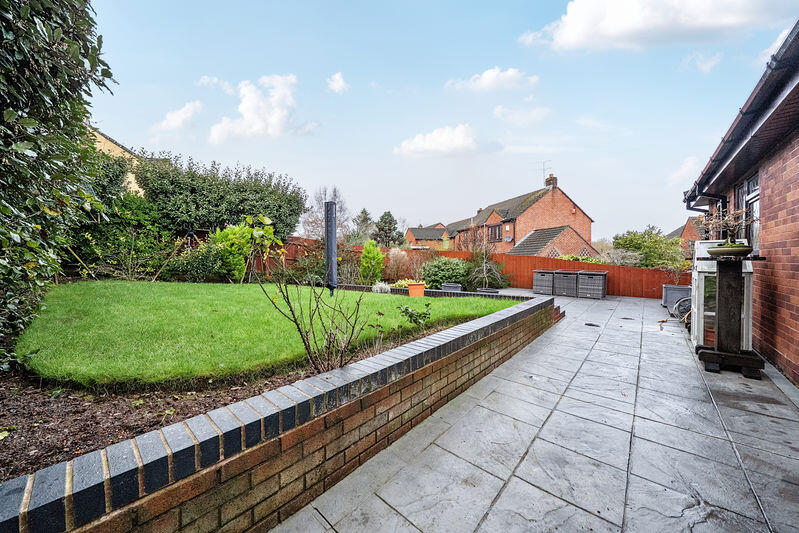Rear garden