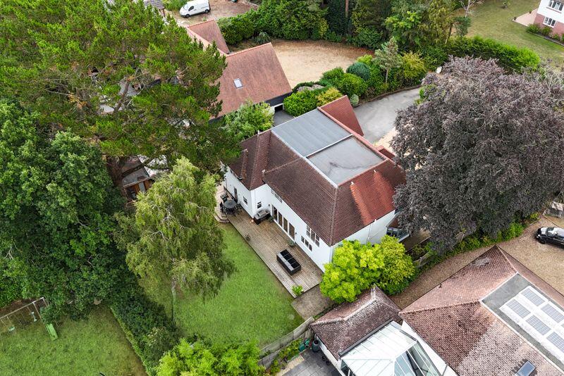 Rear Garden Ariel View 