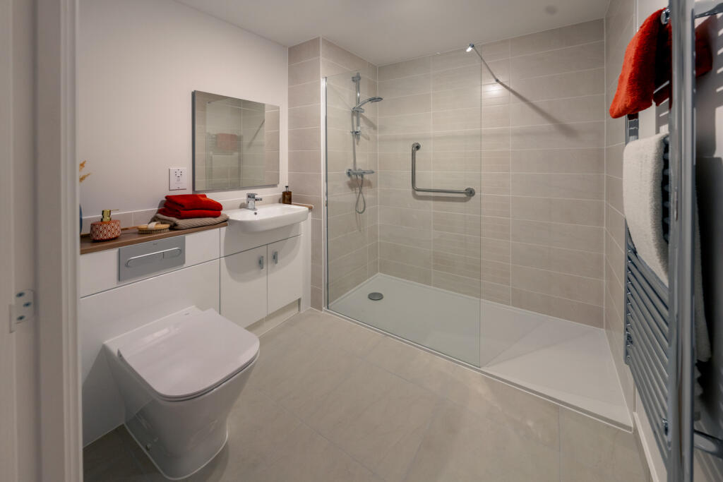 Show home shower room