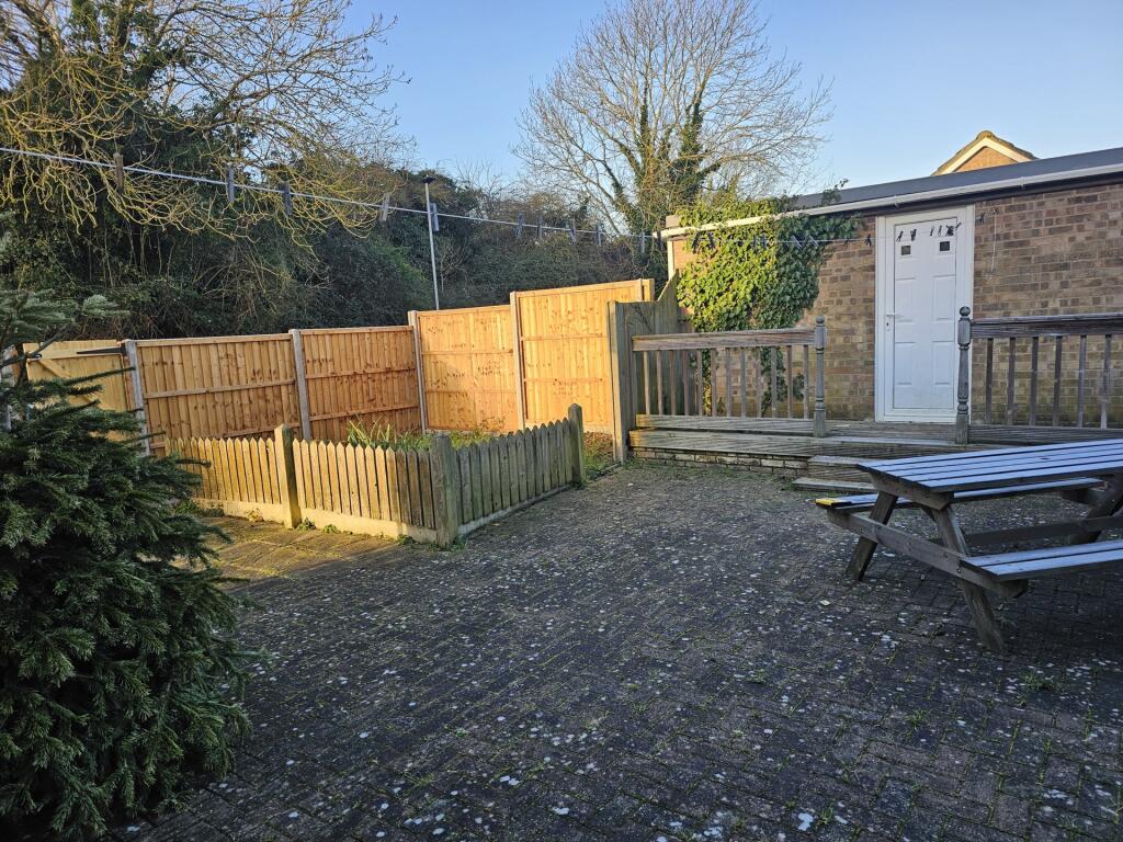 Rear garden