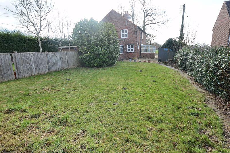 Rear of Property