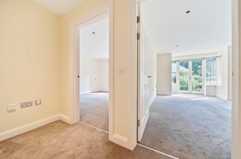 View from the hallway