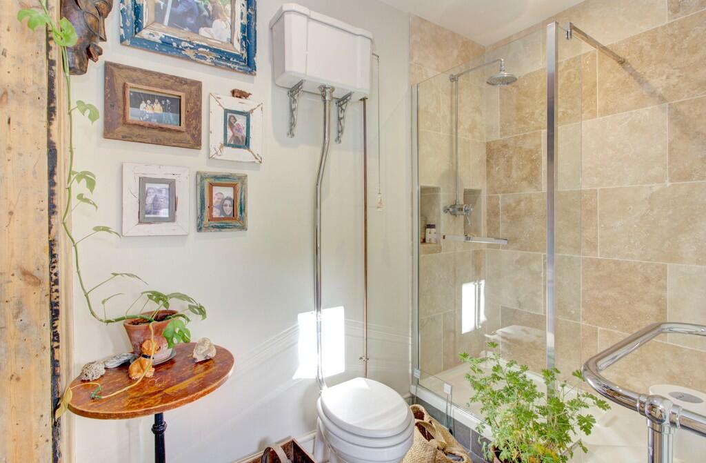 Downstairs shower...