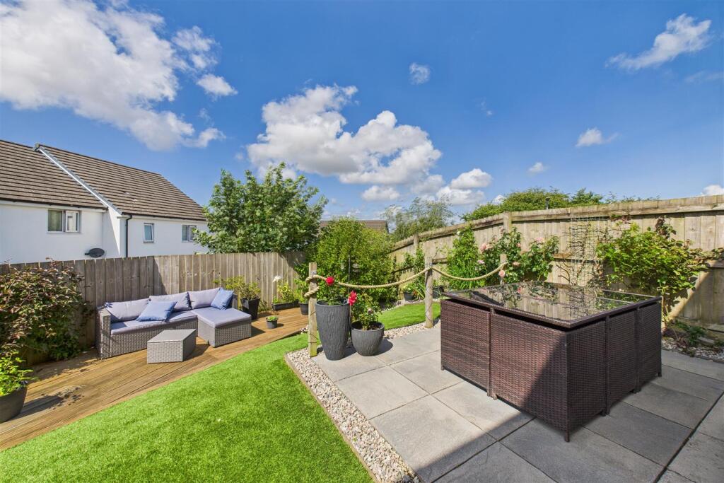 Rear garden from house