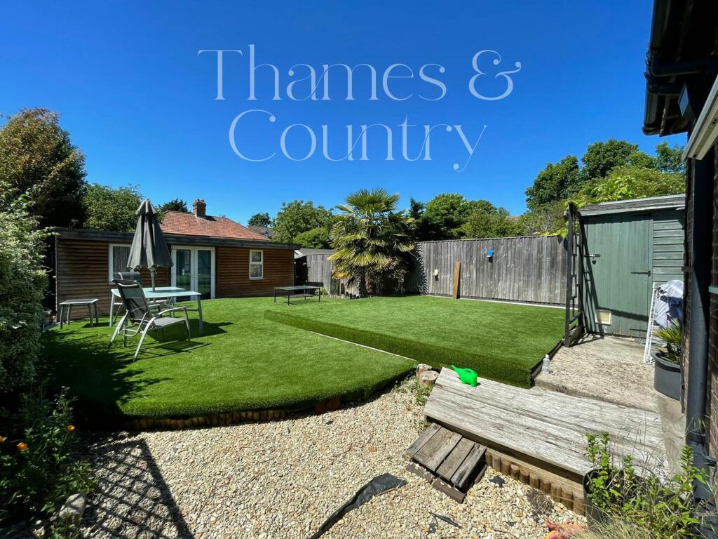 Rear garden