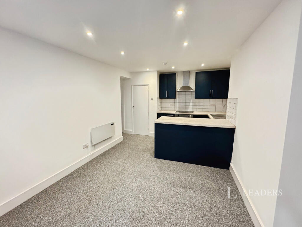 Open plan living room