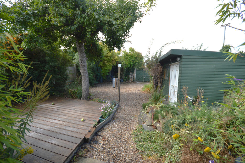 REAR YARD AND OUTBUILDINGS