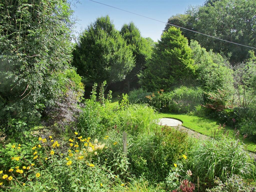 View of Garden from House