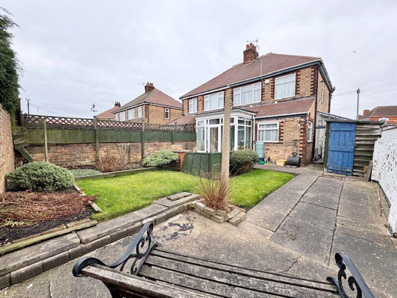 Rear garden