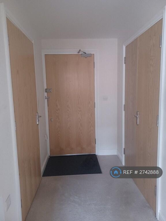 Front Door In Spacious Hallway