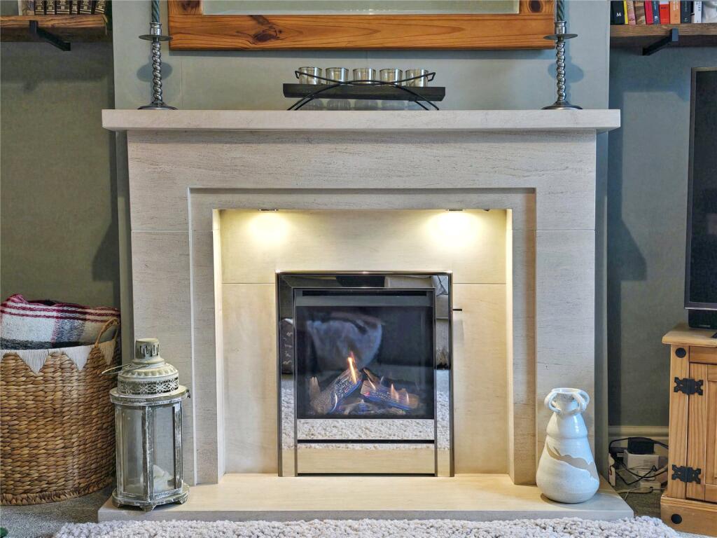 Stylish Fireplace