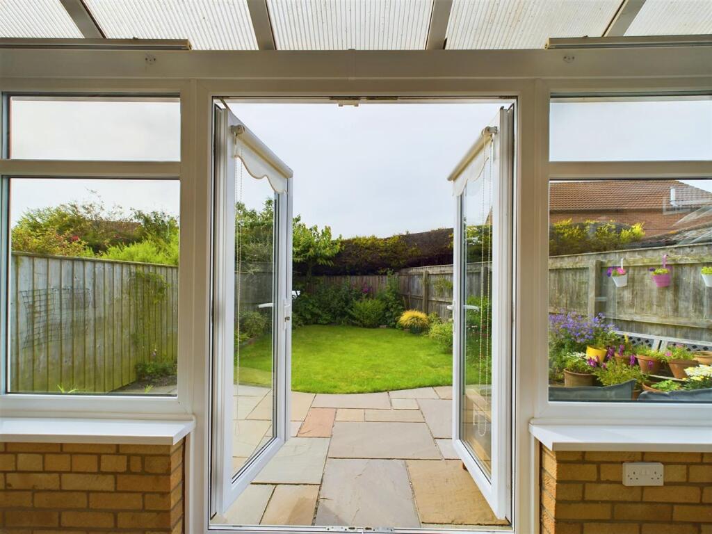 Upvc conservatory: