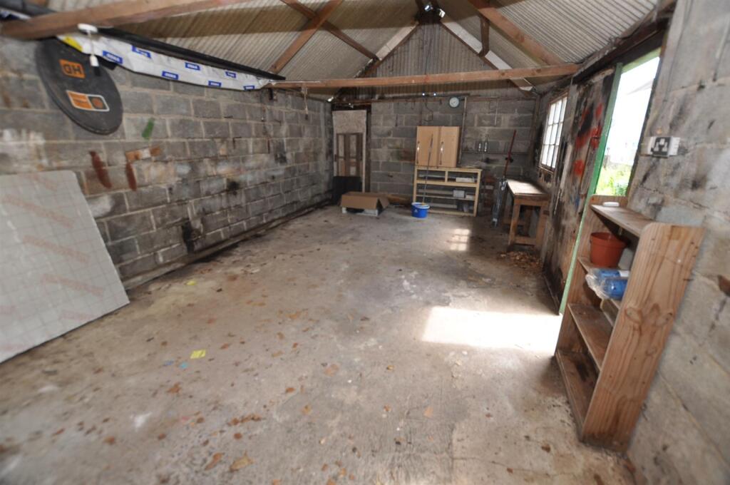 Masonry Built Garage