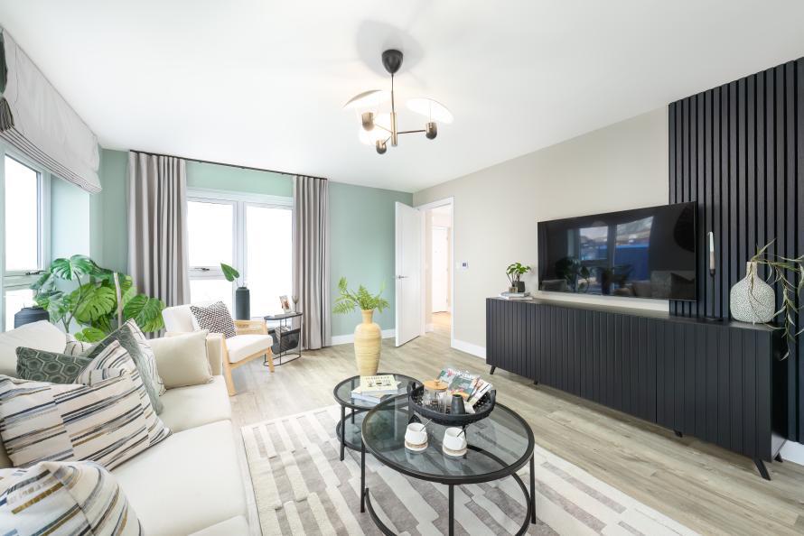 Hollymead Square - Plot 19 Living