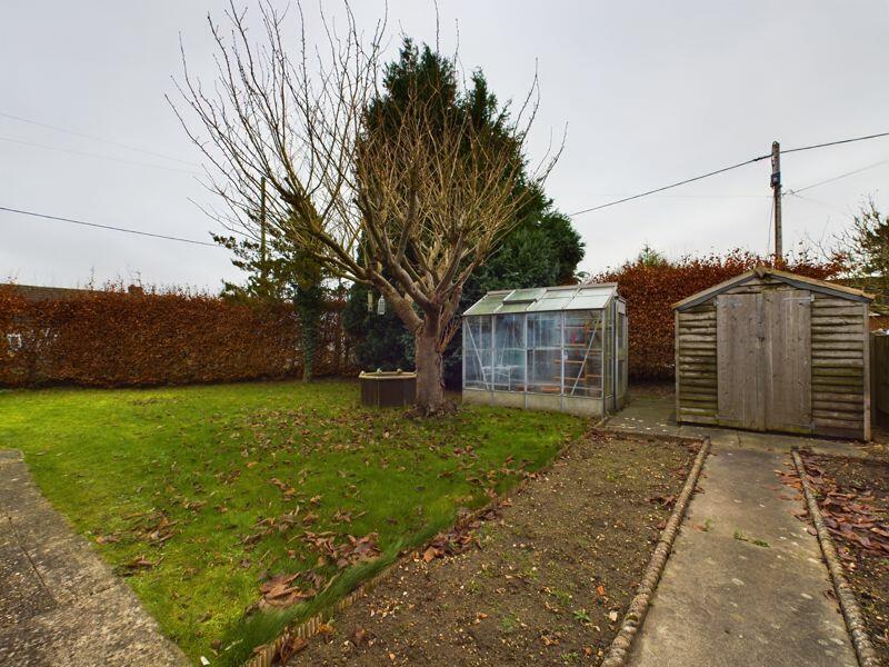 Rear garden