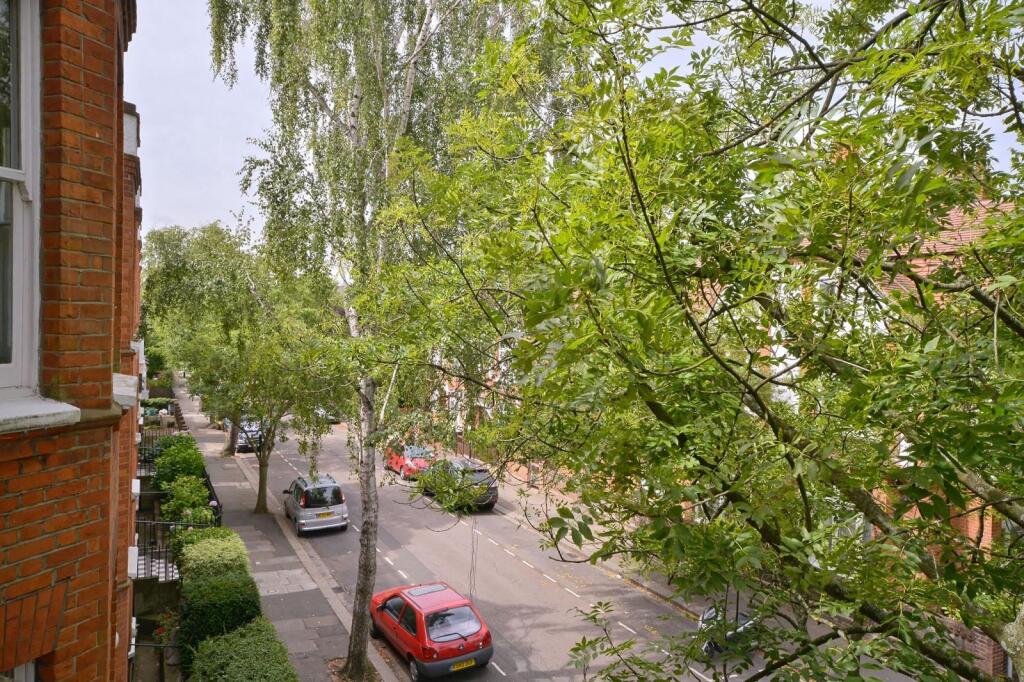 View of street from Reception Room window