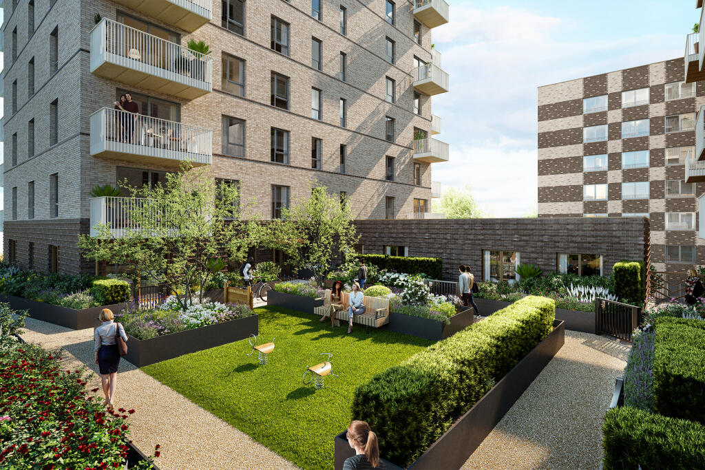 External CGI - Fenton Apartments