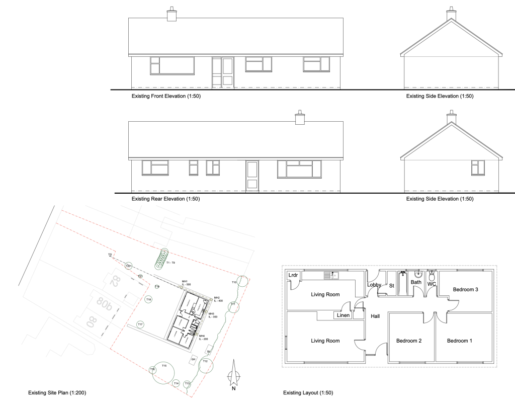 Existing layout