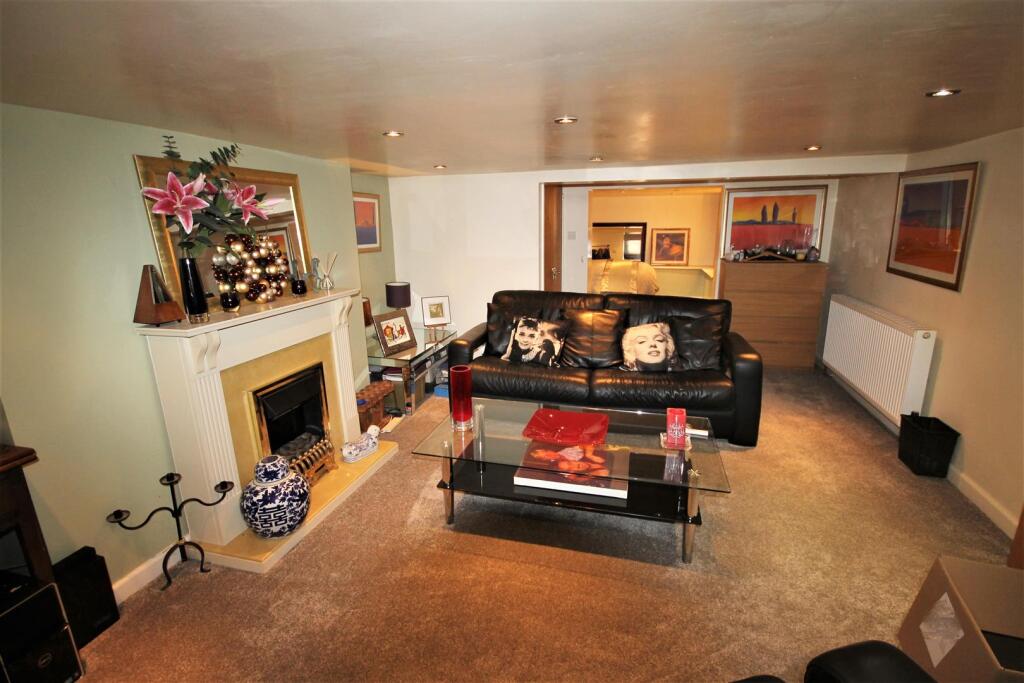 Basement living area