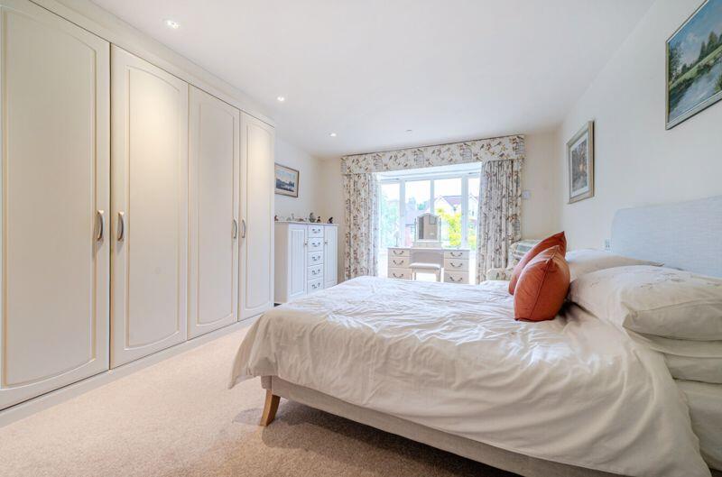 Double bedroom with fitted wardrobes