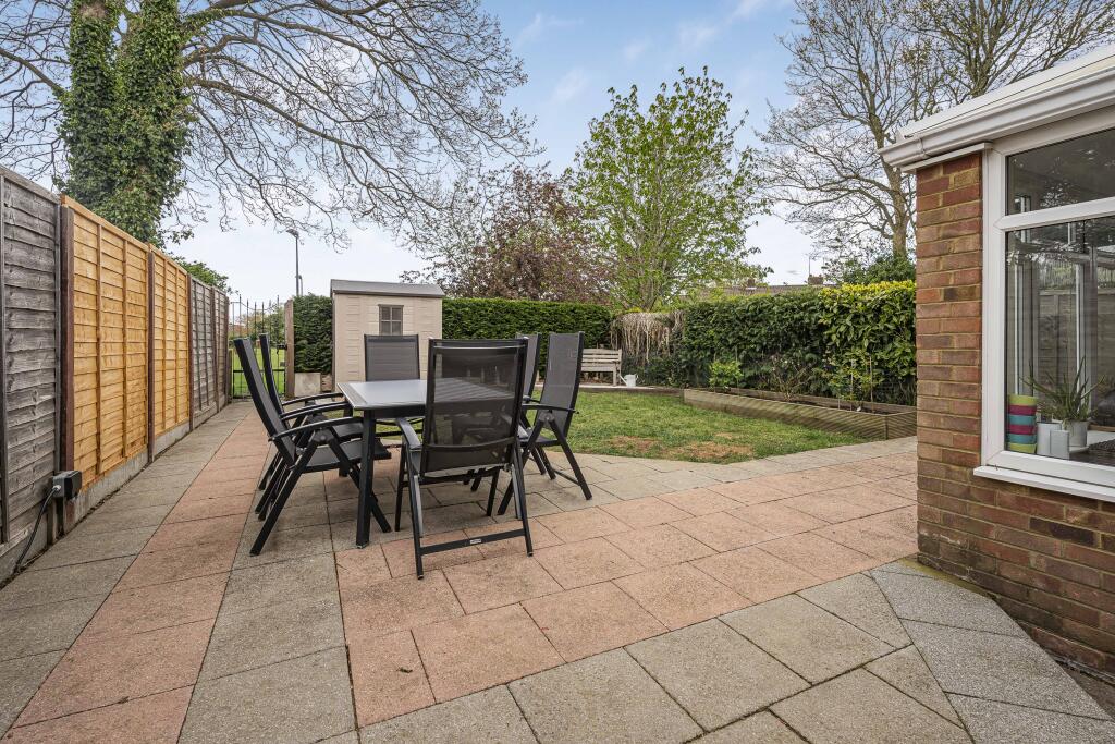 Rear Patio