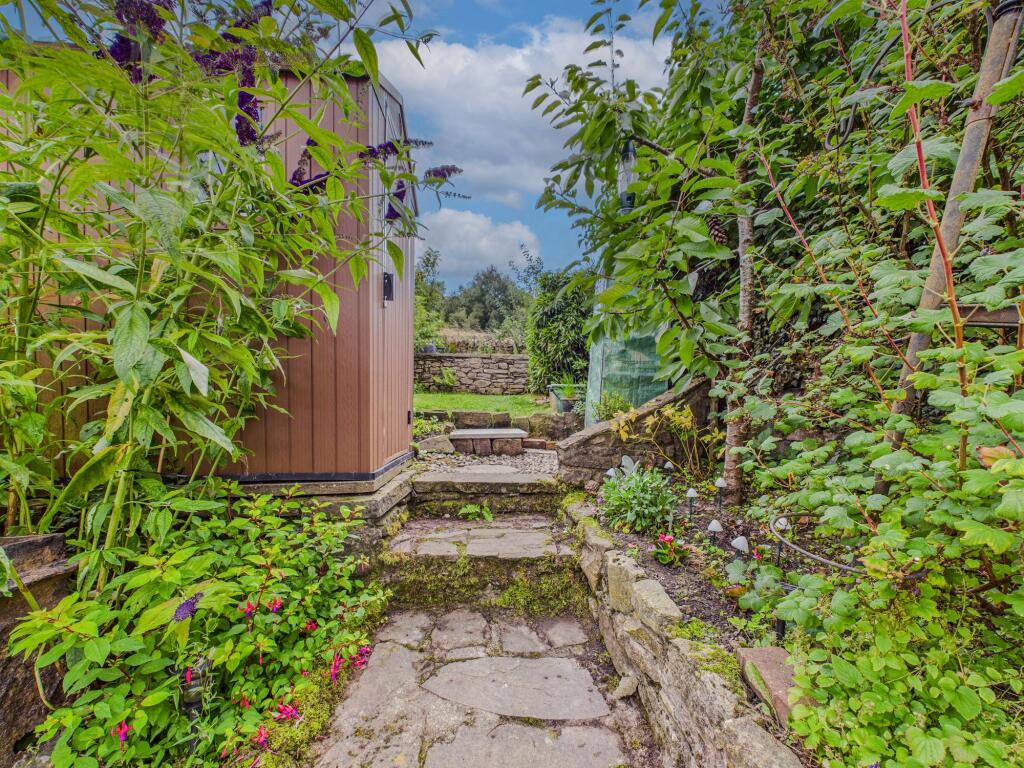 Rear Garden - Up the Steps