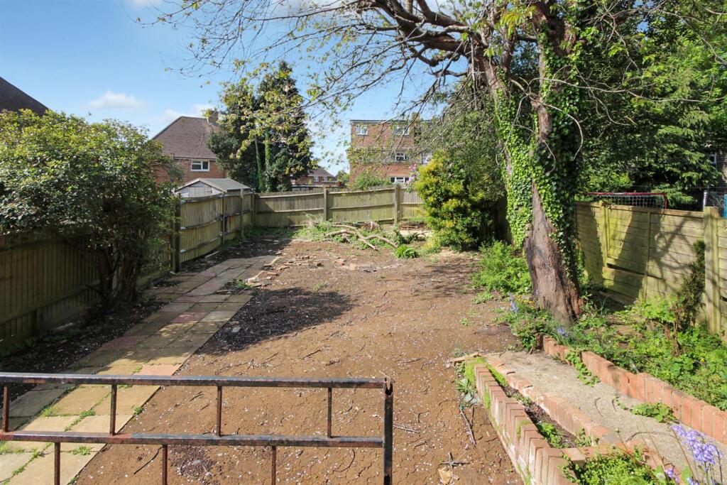 Rear garden