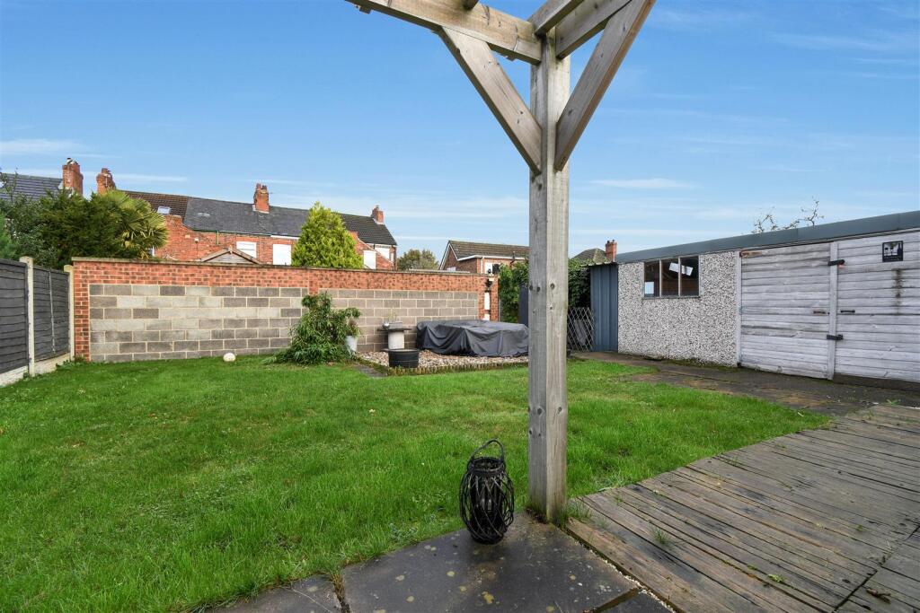 Rear garden
