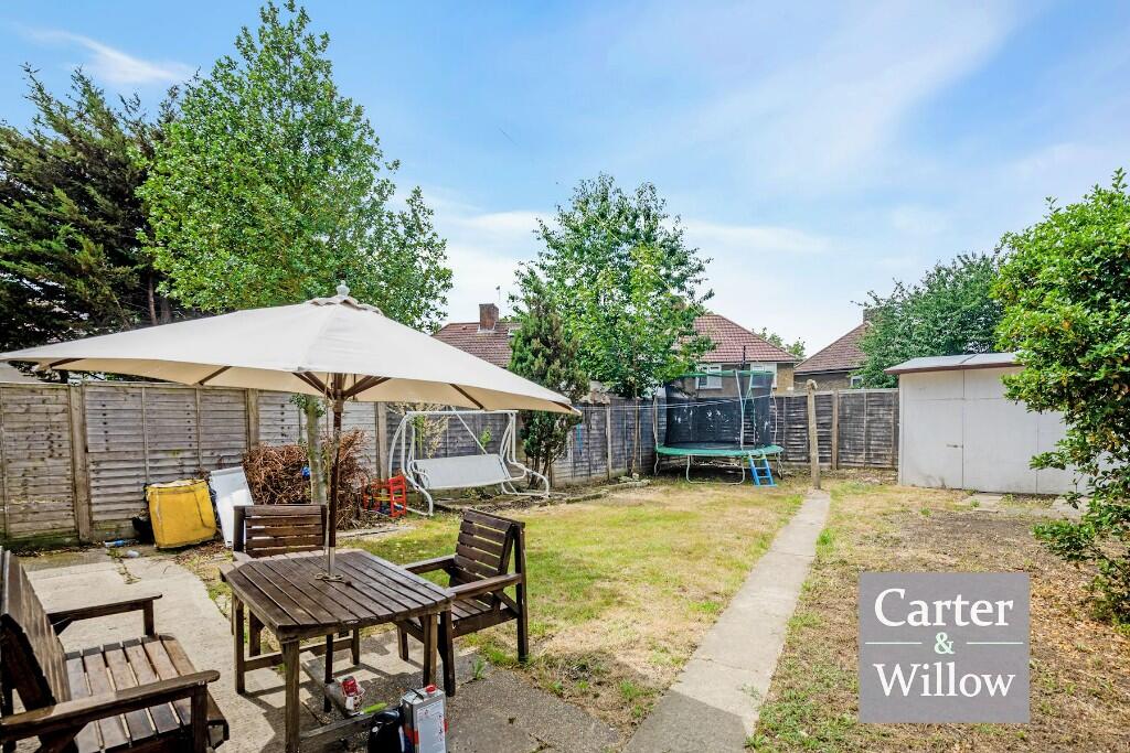 Private rear garden 