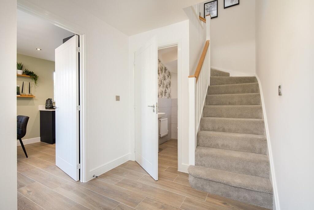 A welcoming entrance hallway, perfect for greeting guests