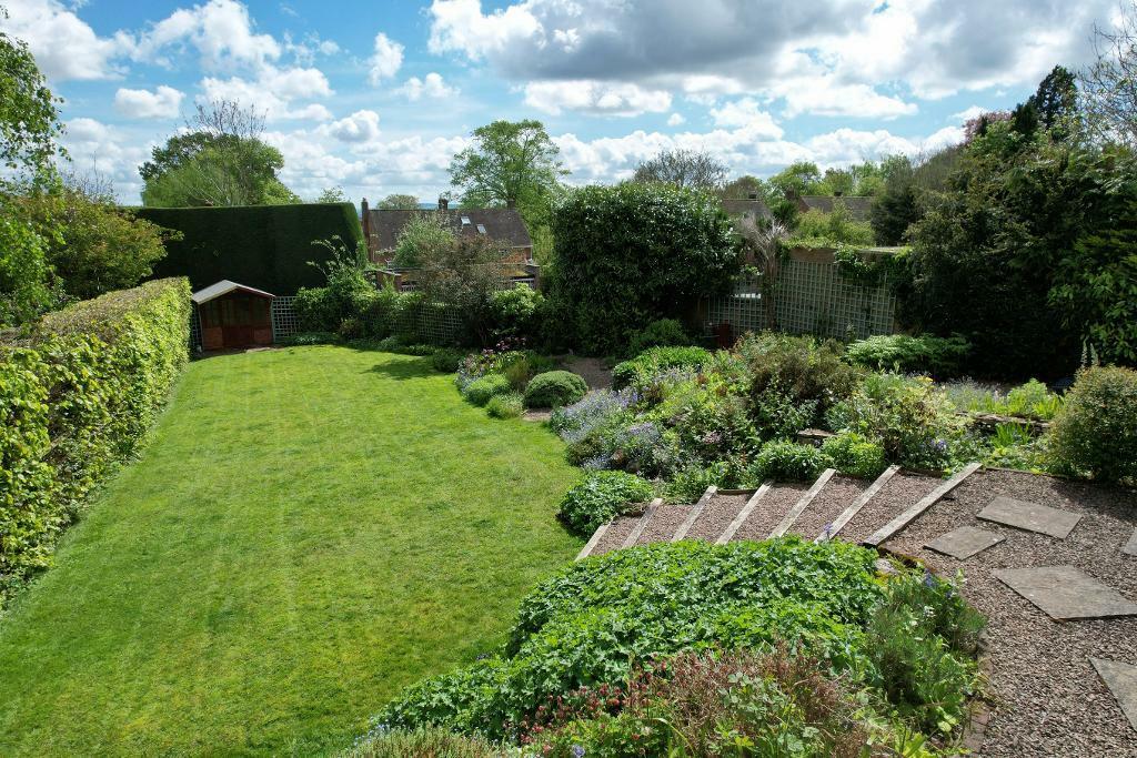 Easy to maintain garden with views