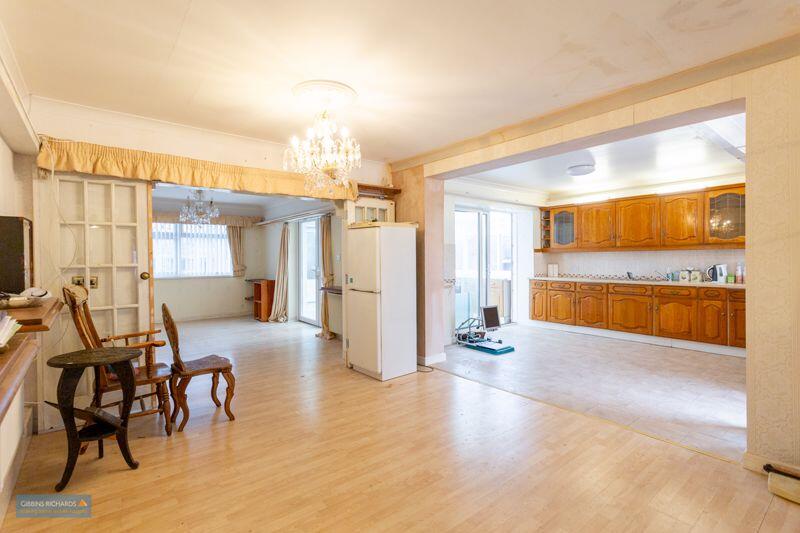 Kitchen/Dining/Sitting Room