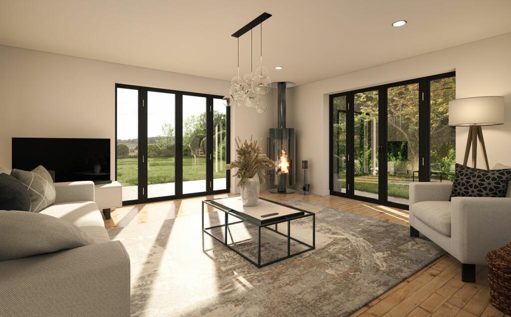 Family Room, Plot, Askews Lane, Yaxley (rendered image)