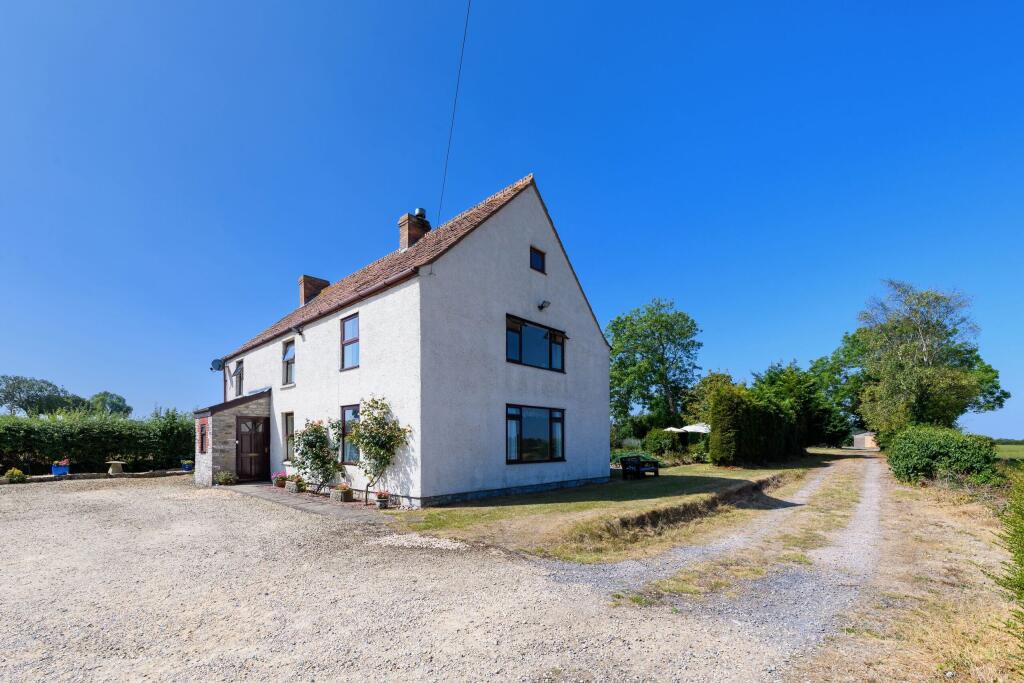 Side elevation and driveway