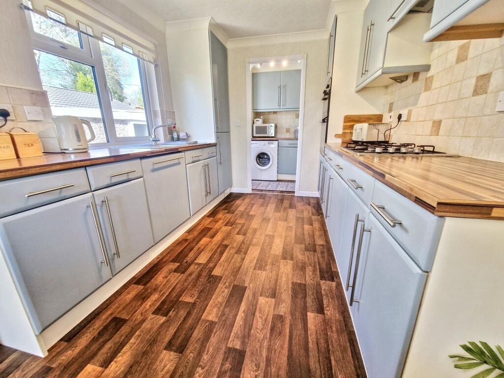 Kitchen Leading to Utility Room